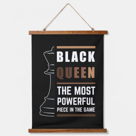 ブラッククイーンゲームで最も強力な作品1 吊り下げ型タペストリー (正面)