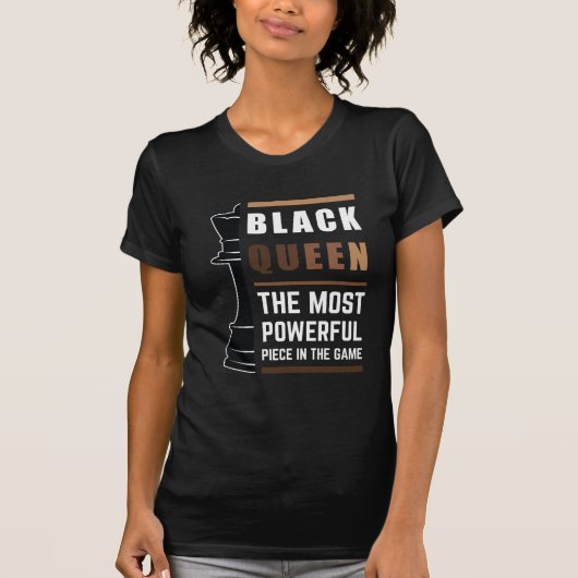 ブラッククイーンゲームで最も強力な作品1 Tシャツ (正面)