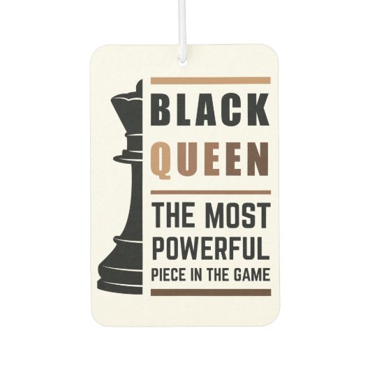 ブラッククイーンゲームで最も強力な作品2 カーエアーフレッシュナー (正面)