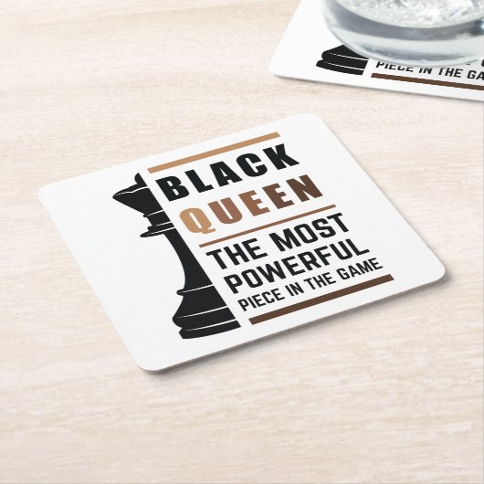 ブラッククイーンゲームで最も強力な作品2 スクエアペーパーコースター (アングル)