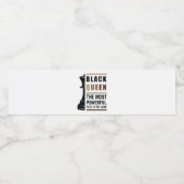 ブラッククイーンゲームで最も強力な作品2 ペットボトルラベル (シングルラベル)