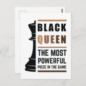 ブラッククイーンゲームで最も強力な作品2 ポストカード (正面/裏面)
