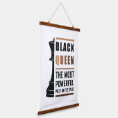ブラッククイーンゲームで最も強力な作品2 吊り下げ型タペストリー (傾斜あり)