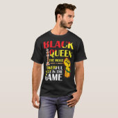 ブラッククイーンゲームギで最も強力な作品 Tシャツ (正面フル)