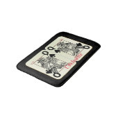 ブラッククイーンスペードカードThunder_Cove バスマット (アングル)