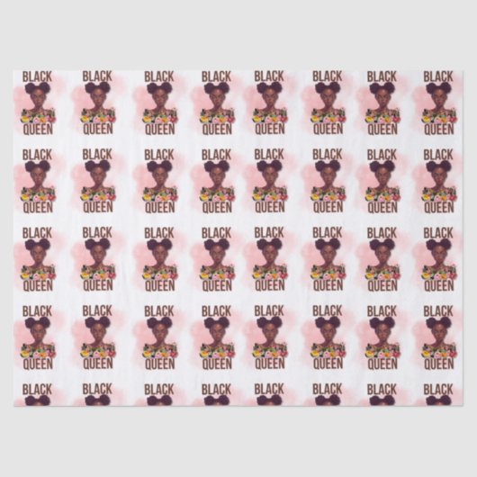 ブラッククイーンティッシュペーパー 薄葉紙 (正面)