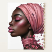 ブラッククイーンメラニンシエスタ誕生日の愛 プランナー手帳 (裏面)