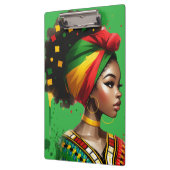 ブラッククイーンメラニンシスタ魔法ブラウンスキンガール クリップボード (左)