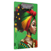 ブラッククイーンメラニンシスタ魔法ブラウンスキンガール クリップボード (右)