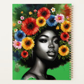 ブラッククイーンメラニンシスタ魔法ブラウンスキンガール プランナー手帳 (裏面)