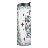 ブラッククイーンメラニンポピンシスタ肯定愛 タンブラー (回転左)