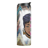 ブラッククイーンメラニンポピンシスタ肯定愛 タンブラー (回転左)