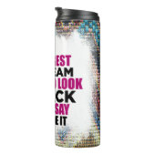 ブラッククイーンメラニンポピンシスタ肯定愛 タンブラー (回転右)