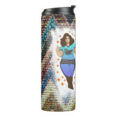 ブラッククイーンメラニンポピンシスタ肯定愛 タンブラー (回転左)