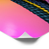 ブラッククイーンメラニンSistaアフリカ系アメリカ人女性 ポスター (コーナー)