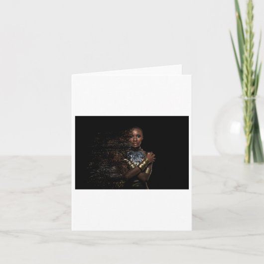 ブラッククイーン分散ステッカー カード (正面)