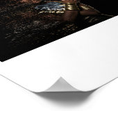 ブラッククイーン分散ステッカー ポスター (角)