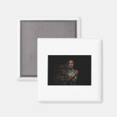 ブラッククイーン分散ステッカー マグネット (正面/裏面)