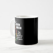 ブラッククイーン最強チェス黒歴史モント コーヒーマグカップ (正面左)