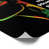 ブラッククイーン最強チェス黒歴史モント ポスター (角)