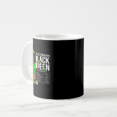 ブラッククイーン栄養事実7月4日 コーヒーマグカップ (正面左)