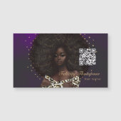 ブラッククイーン ビューティーファッション ヘアQRコード (正面)