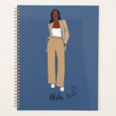 ブラッククイーン，メラニン女王，アフリカ系アメリカ人Pl プランナー手帳 (正面)