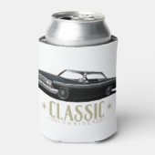 ブラッククラシックローライダー 缶クーラー (缶正面)