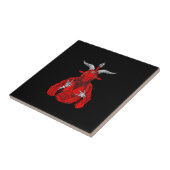 ブラッククラフトアンチキリストヤギサタンバプホメット タイル (側面)