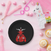 ブラッククラフトアンチキリストヤギサタンバプホメット ペーパープレート (パーティー)