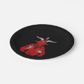 ブラッククラフトアンチキリストヤギサタンバプホメット ペーパープレート (アングル)