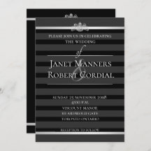 ブラッククリスタルタキシードストライプフォーマルエレガント結婚式