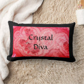 ブラッククリスタルディヴァ ランバークッション (ブランケット)