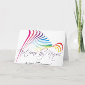 ブラッククリスマスカード上のPeace on Earth金ゴールド シーズンカード (裏面)