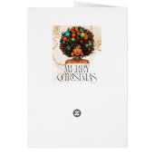 ブラッククリスマスシスタメラニンクイーンウィメンズクリスマス (裏面)