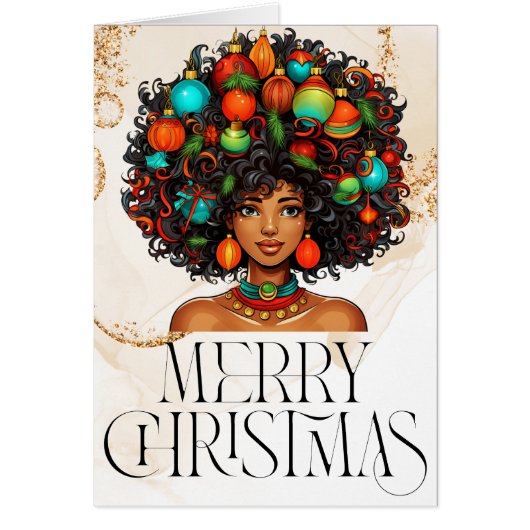ブラッククリスマスシスタメラニンクイーンウィメンズクリスマス (正面)
