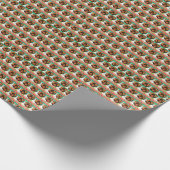 ブラッククリスマスシスタメラニンクイーンウィメンズクリスマス ラッピングペーパー (角)