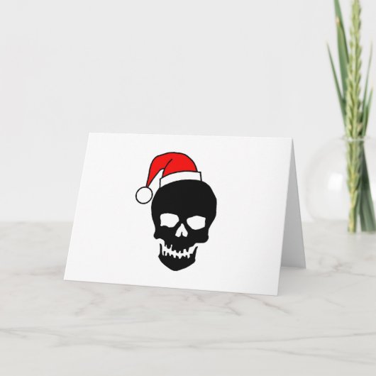 ブラッククリスマススカル シーズンカード (正面)