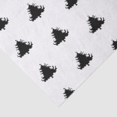 ブラッククリスマスツリーズパターンティッシュペーパー 薄葉紙 (詳細)