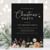 ブラッククリスマスパーティー 招待状