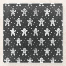 ブラッククリスマスホリデージンジャーブレッドマン