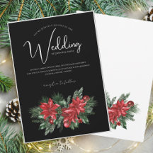 ブラッククリスマスレッドグリーンウィンター結婚フェスティバル