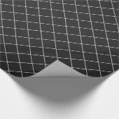 ブラッククリスマス ラッピングペーパー (角)