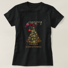 ブラッククリスマスTシャツ Tシャツ