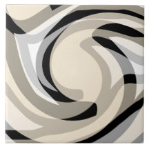 ブラッククリームとグレー