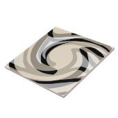 ブラッククリームとグレー タイル (側面)