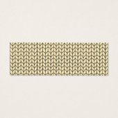 ブラッククリームニットミニ名刺II (裏面)