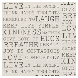 ブラッククリーム感動的引用文 ファブリック