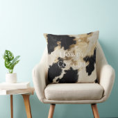 ブラッククリーム金ゴールドウエスタンコウィド クッション (椅子)