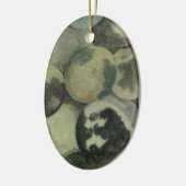 ブラッククルミ セラミックオーナメント (左)